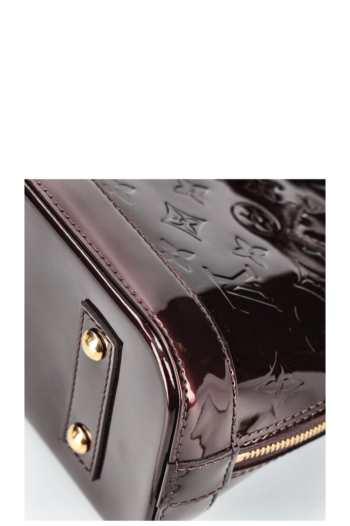 LOUIS VUITTON Alma BB MNG Vernis Amarante 2012