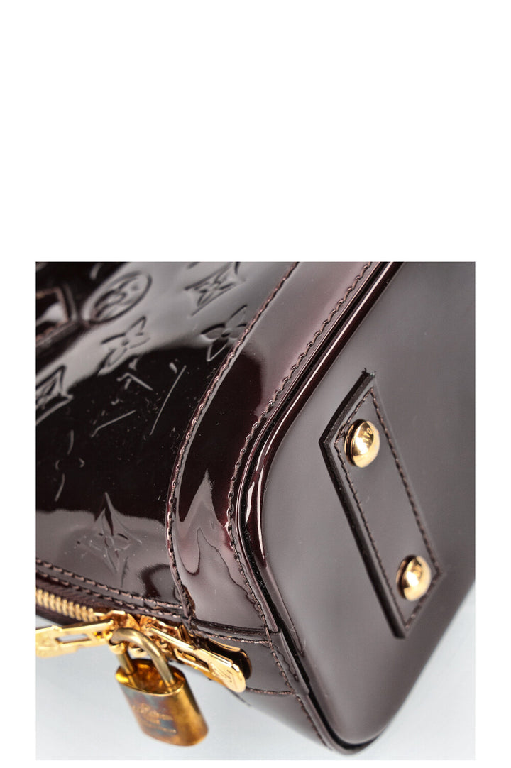 LOUIS VUITTON Alma BB MNG Vernis Amarante 2012