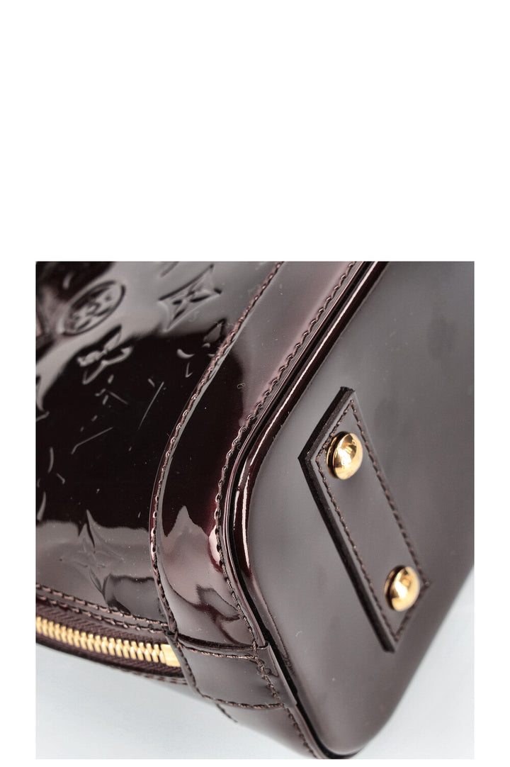 LOUIS VUITTON Alma BB MNG Vernis Amarante 2012