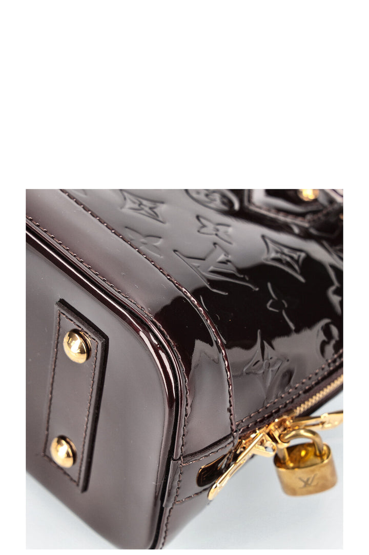 LOUIS VUITTON Alma BB MNG Vernis Amarante 2012