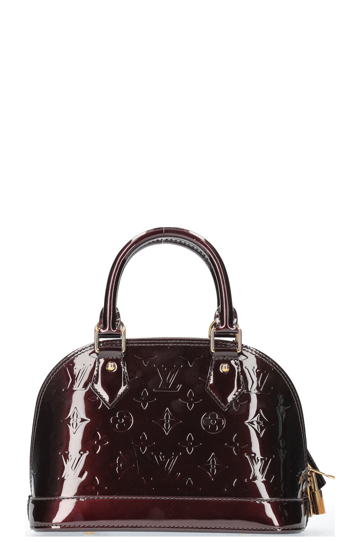 LOUIS VUITTON Alma BB MNG Vernis Amarante 2012