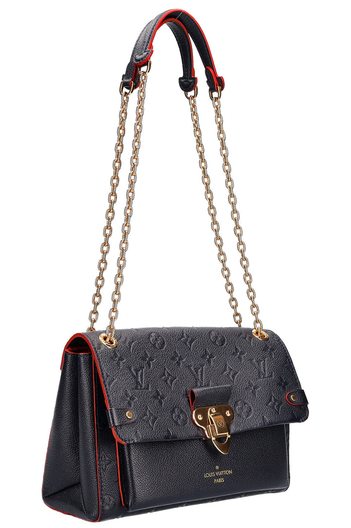 LOUIS VUITTON Vavin PM Bag MNG Empreinte Navy