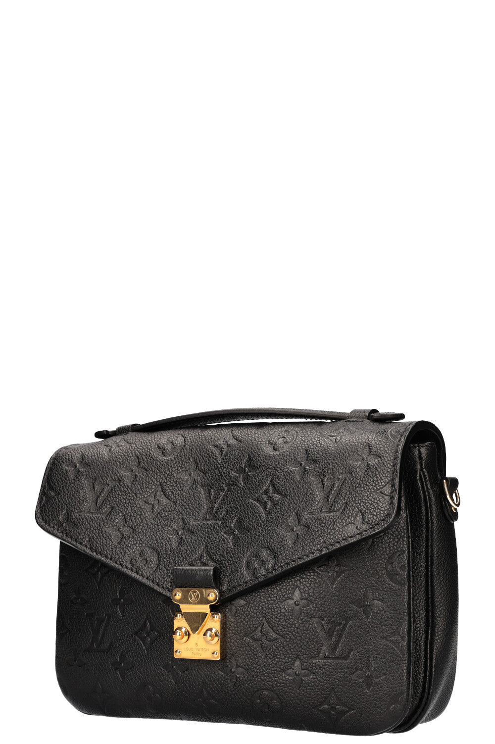 LOUIS VUITTON Metis MNG Empreinte Bag Black Leather