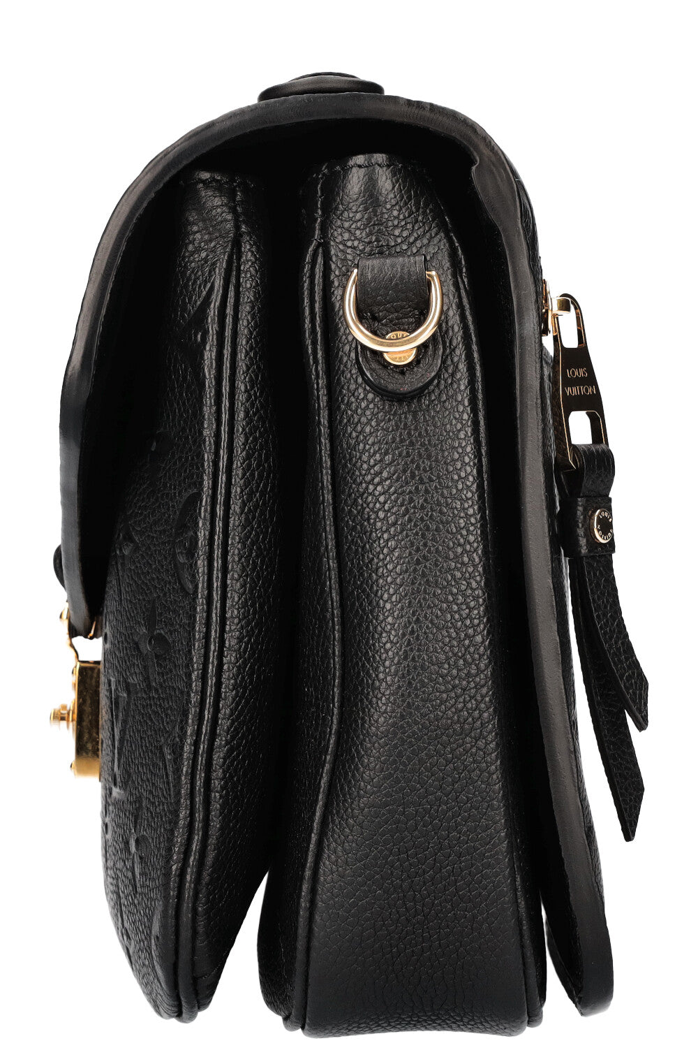 LOUIS VUITTON Metis MNG Empreinte Bag Black Leather