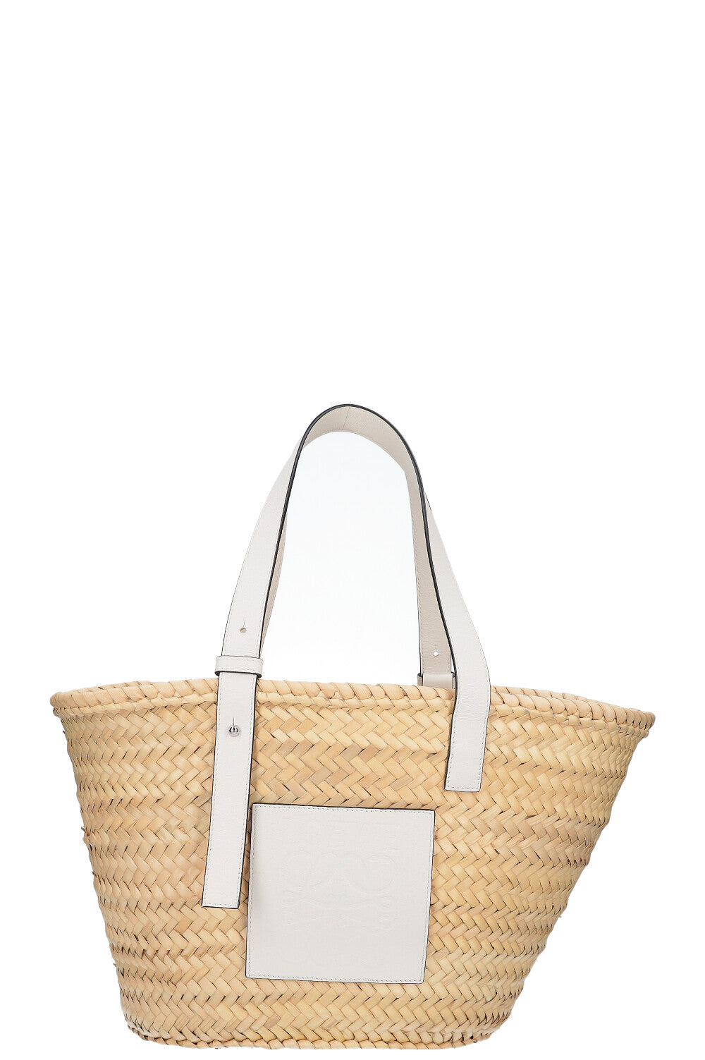Loewe Palm Basket Natural White