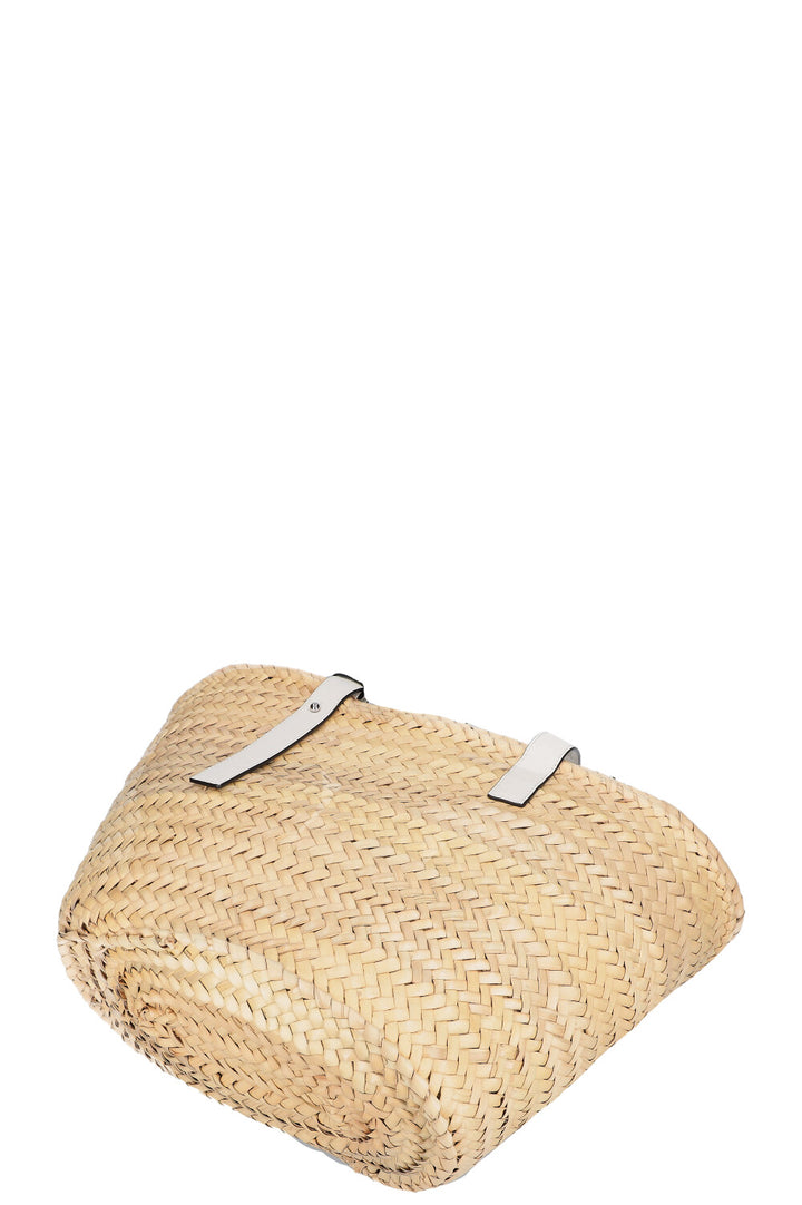 LOEWE Palm Basket Natural White