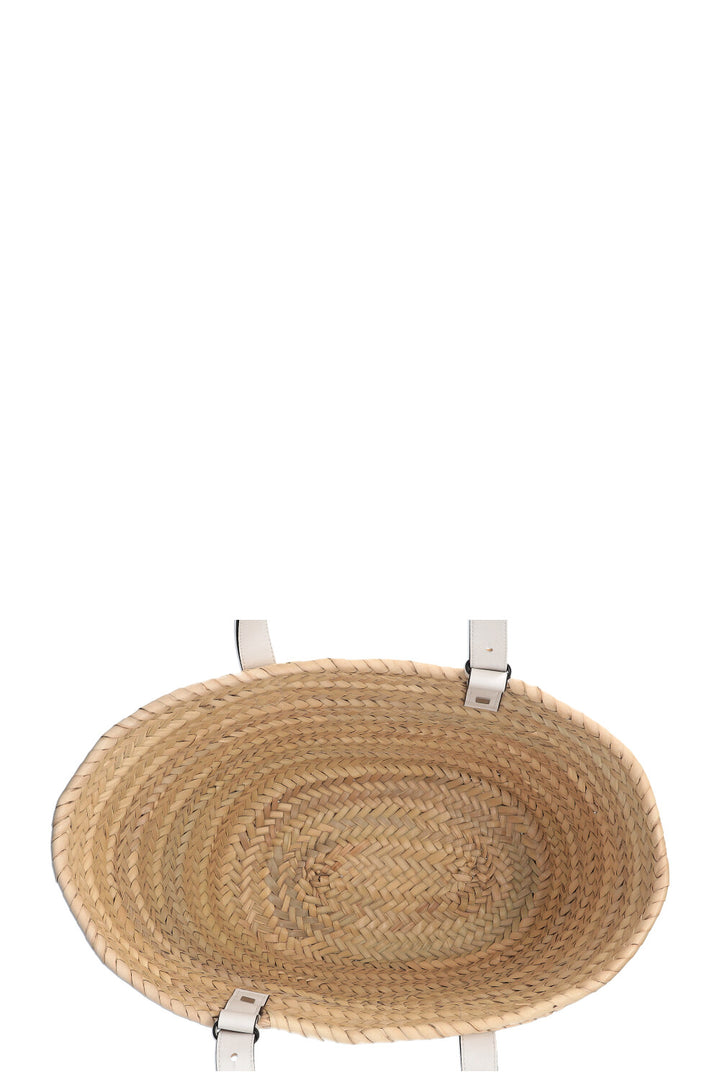 LOEWE Palm Basket Natural White