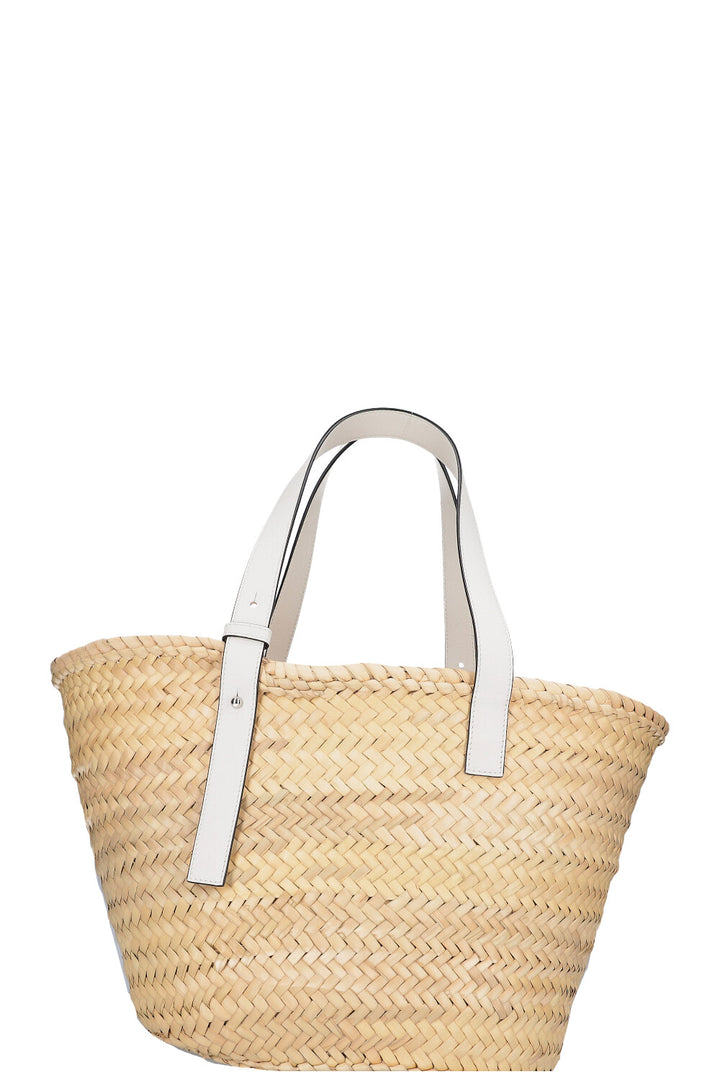 LOEWE Palm Basket Natural White