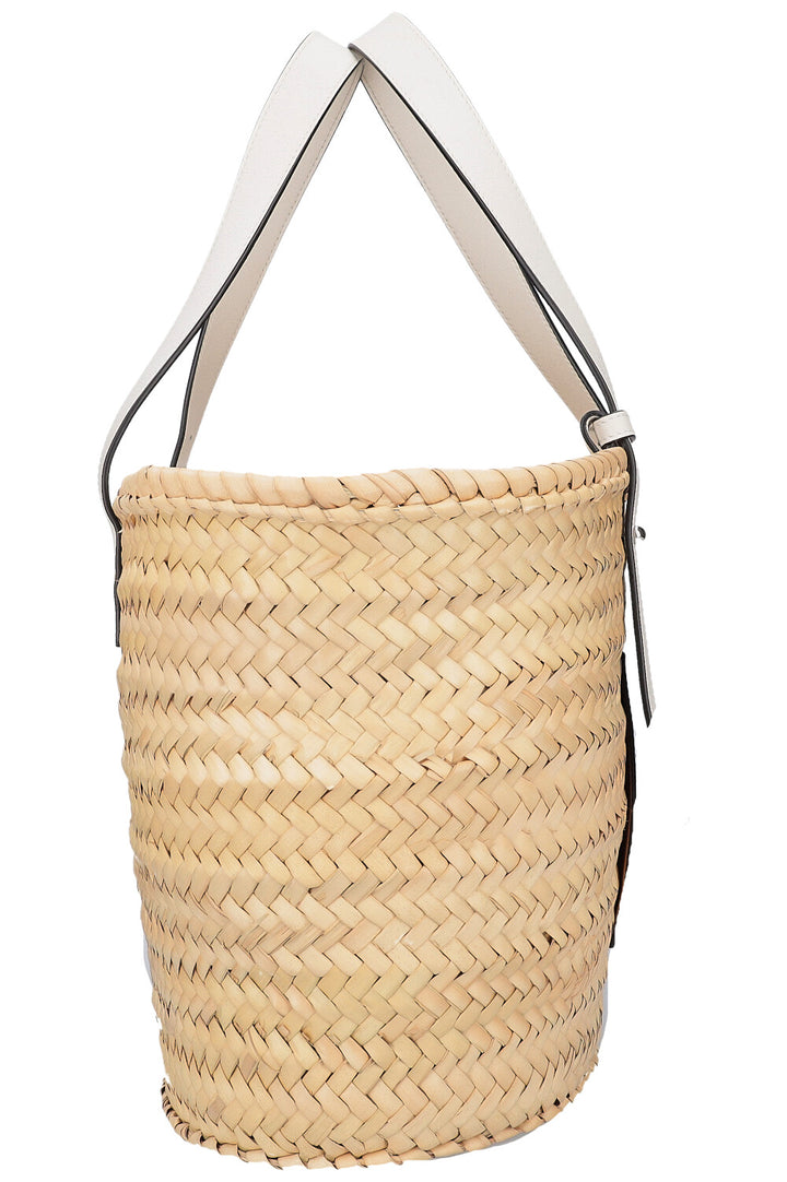 LOEWE Palm Basket Natural White