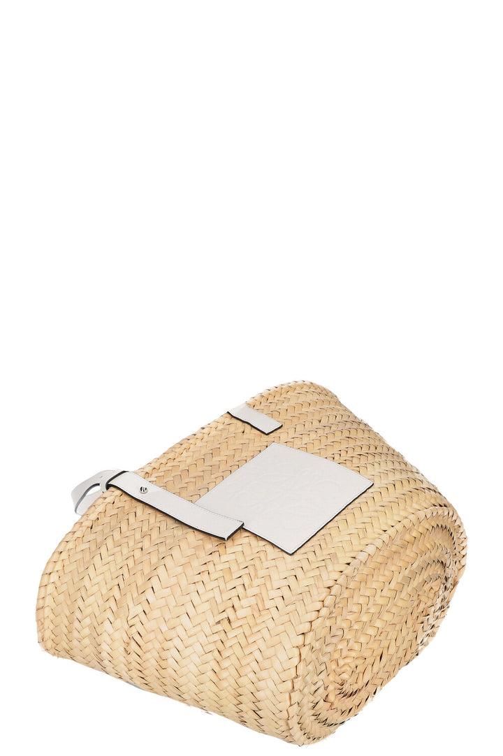 LOEWE Palm Basket Natural White