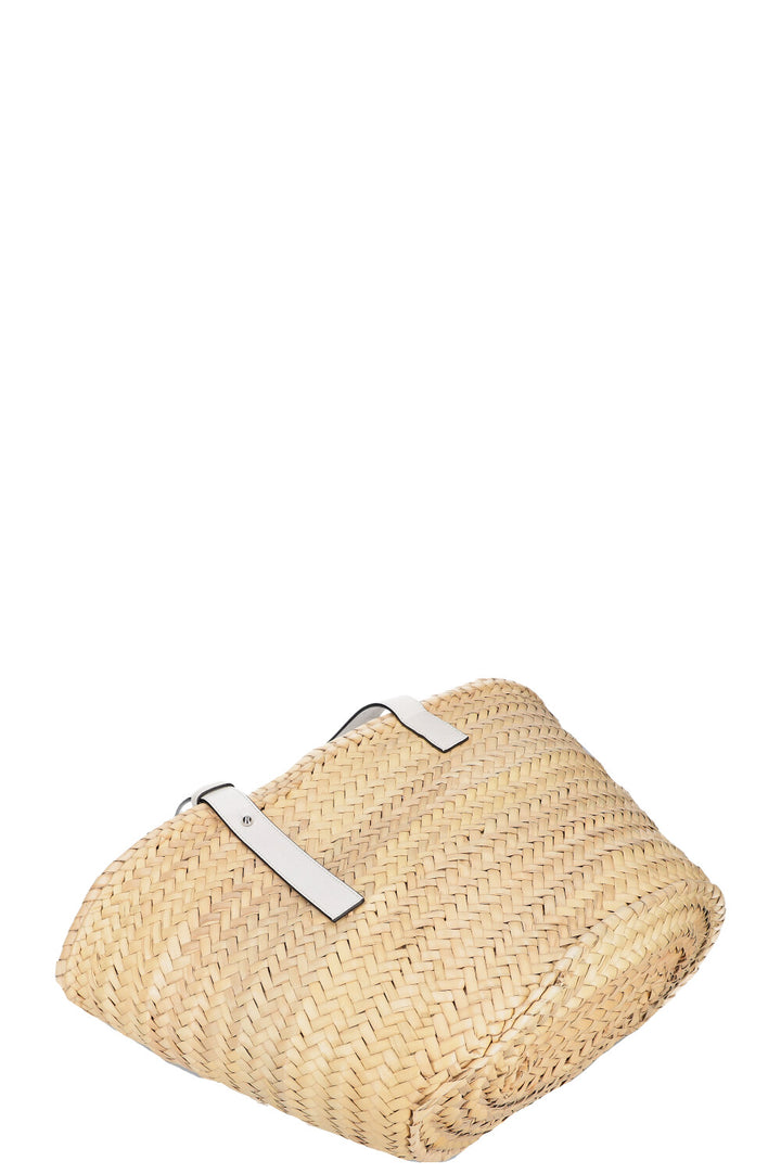 LOEWE Palm Basket Natural White