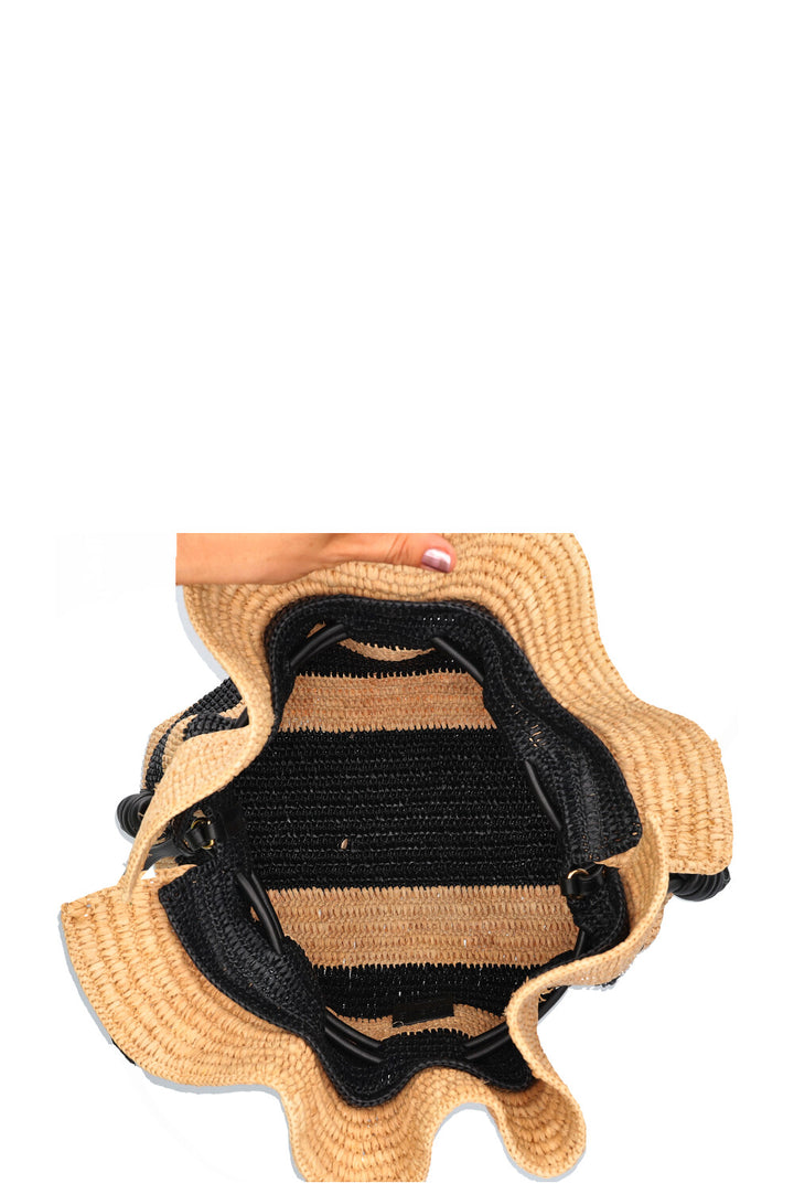 LOEWE Paula's Ibiza Flamenco Bag Raffia