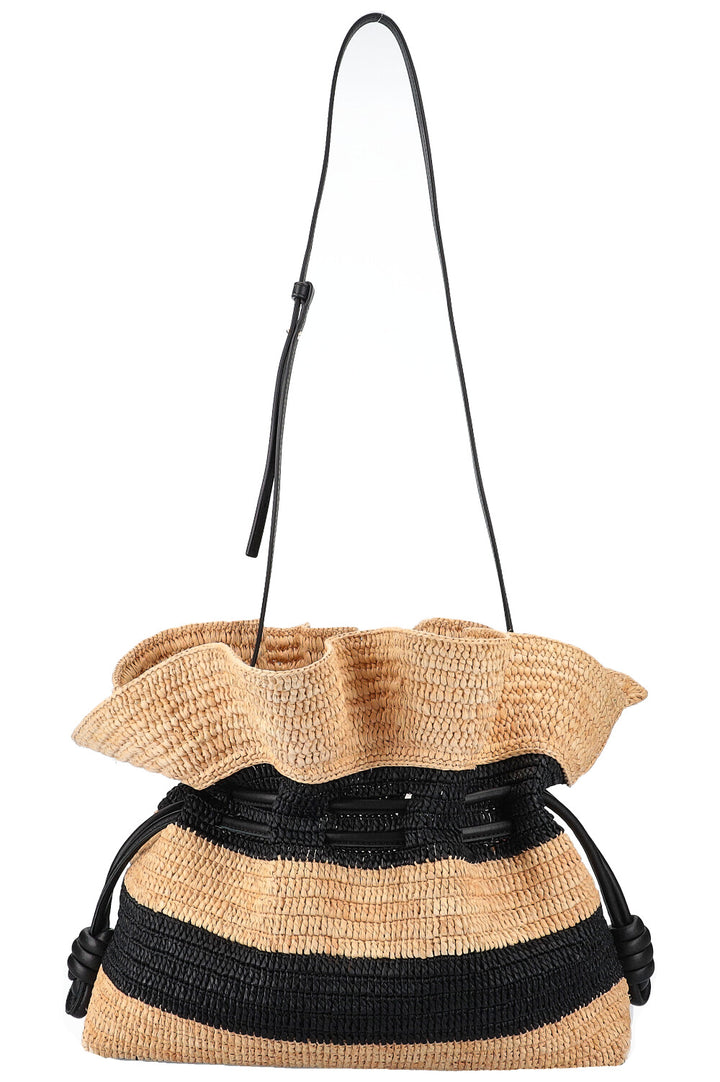 LOEWE Paula's Ibiza Flamenco Bag Raffia