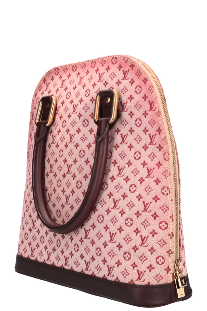 LOUIS VUITTON Alma Skin Mini Lin Sepia