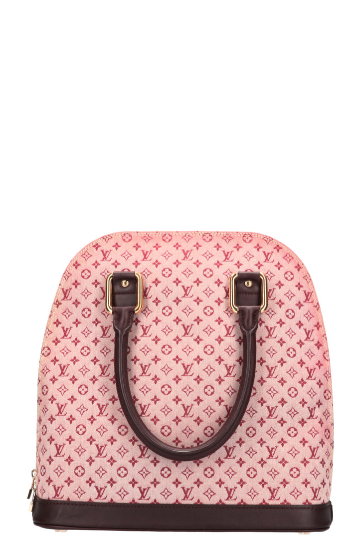 LOUIS VUITTON Alma Skin Mini Lin Sepia