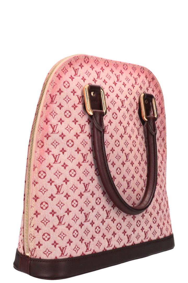 LOUIS VUITTON Alma Skin Mini Lin Sepia