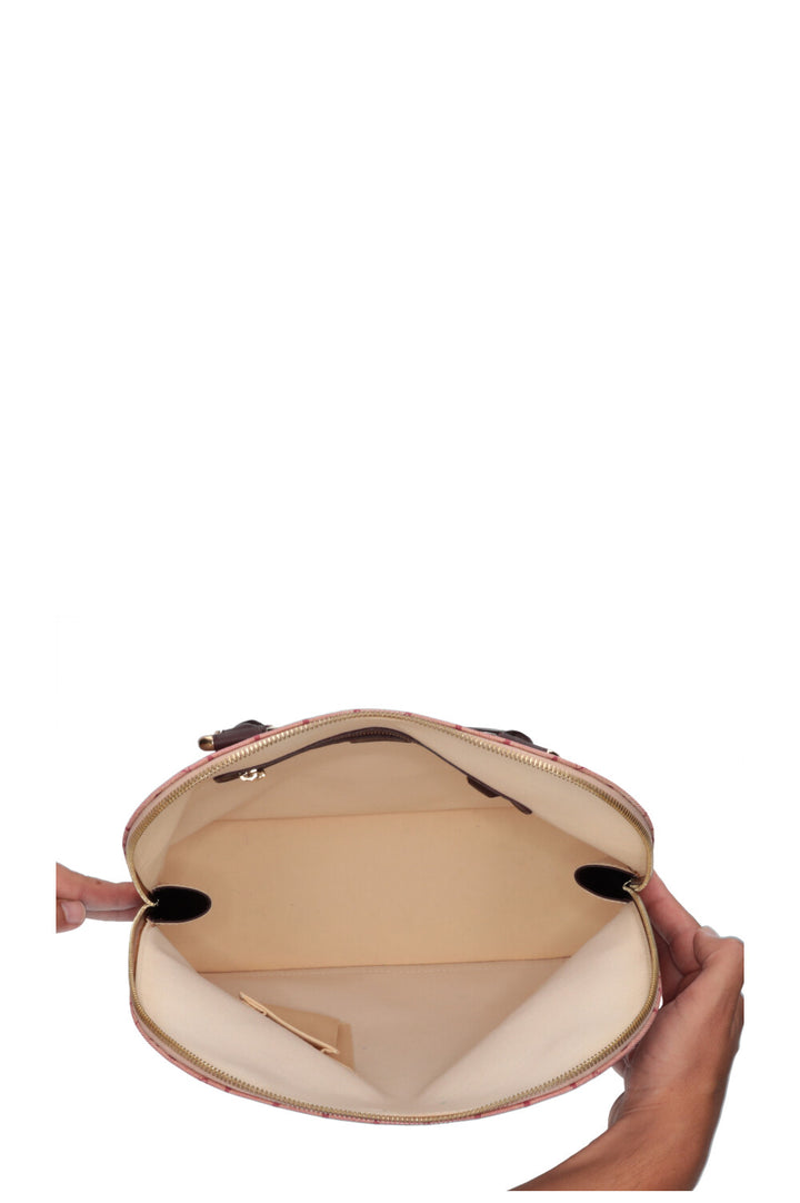 LOUIS VUITTON Alma Skin Mini Lin Sepia