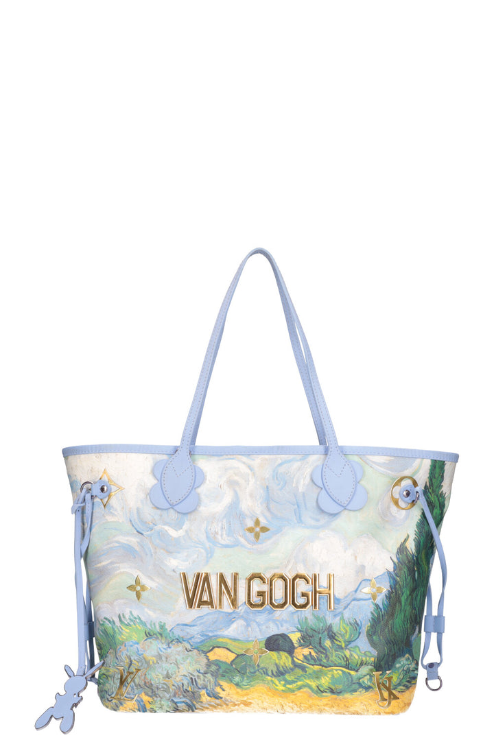 LOUIS VUITTON Neverfull Jeff Koons Van Gogh Limited Edition