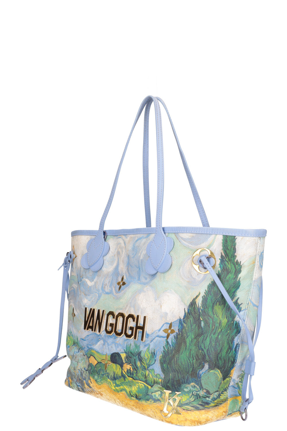 LOUIS VUITTON Neverfull Jeff Koons Van Gogh Limited Edition