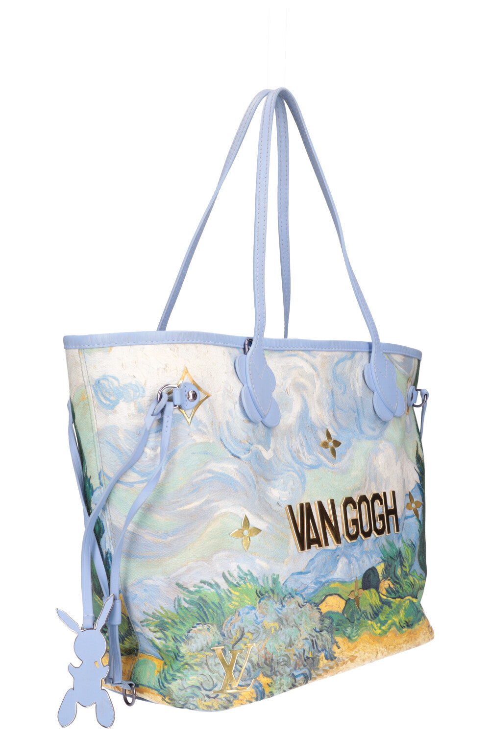 LOUIS VUITTON Neverfull Jeff Koons Van Gogh Limited Edition