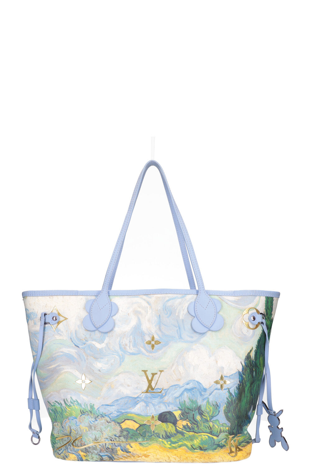 LOUIS VUITTON Neverfull Jeff Koons Van Gogh Limited Edition