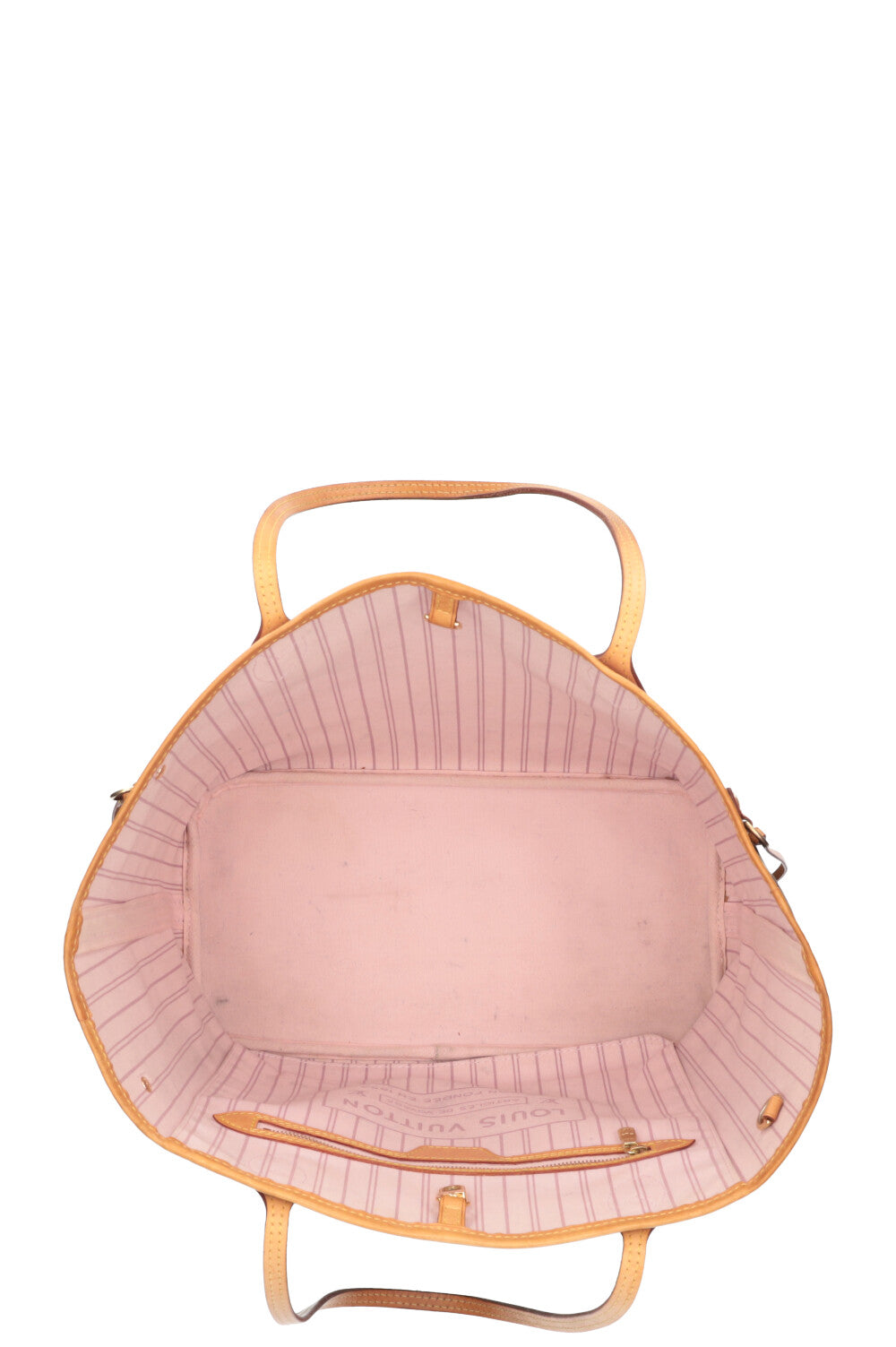 neverfull pink interior