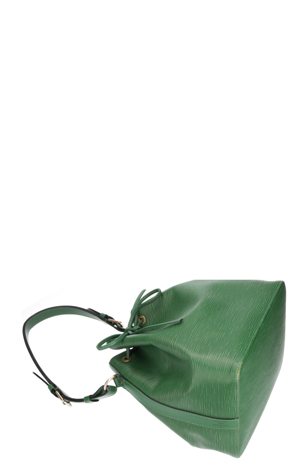 LOUIS VUITTON Petit Bag Noe Epi Green