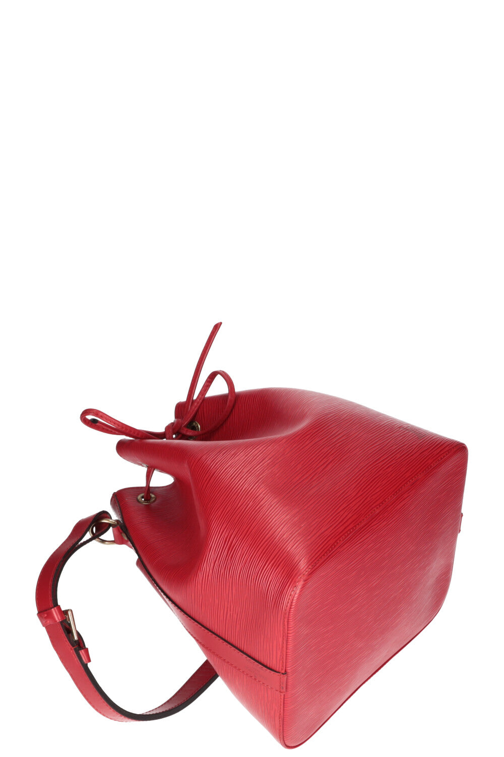 LOUIS VUITTON Petit Bag Noe Epi Red