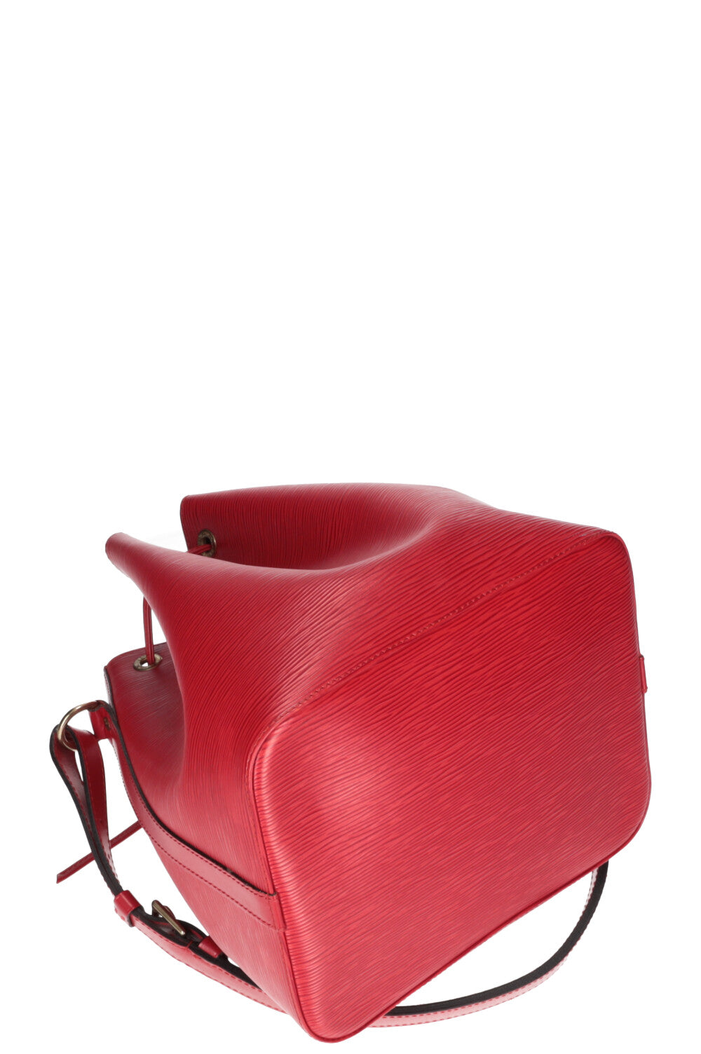 LOUIS VUITTON Petit Bag Noe Epi Red