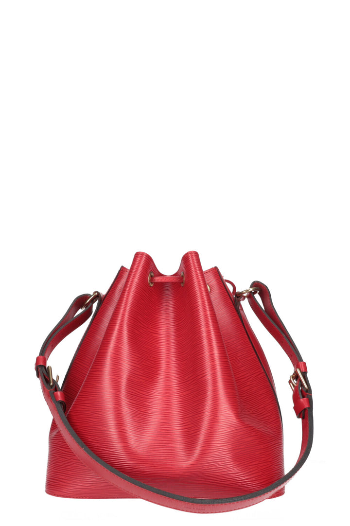 LOUIS VUITTON Petit Sac Noe Epi Rouge