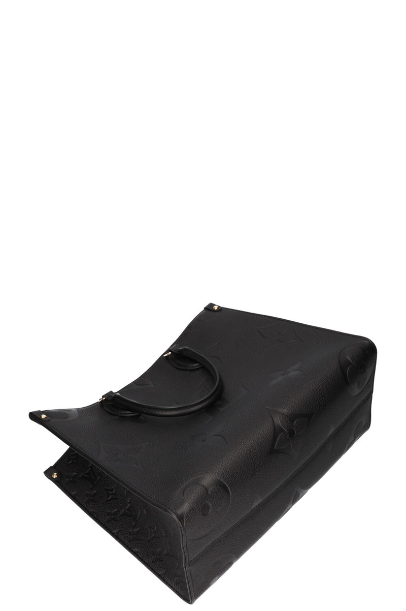 LOUIS VUITTON Onthego MM Empreinte Giant Black
