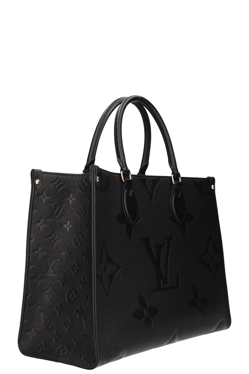 LOUIS VUITTON Onthego MM Empreinte Giant Black