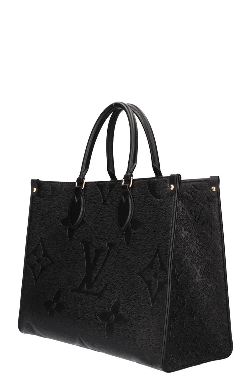 LOUIS VUITTON Onthego MM Empreinte Giant Black