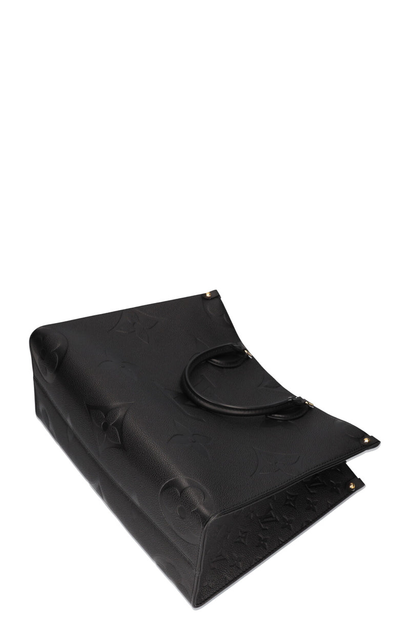 LOUIS VUITTON Onthego MM Empreinte Giant Black