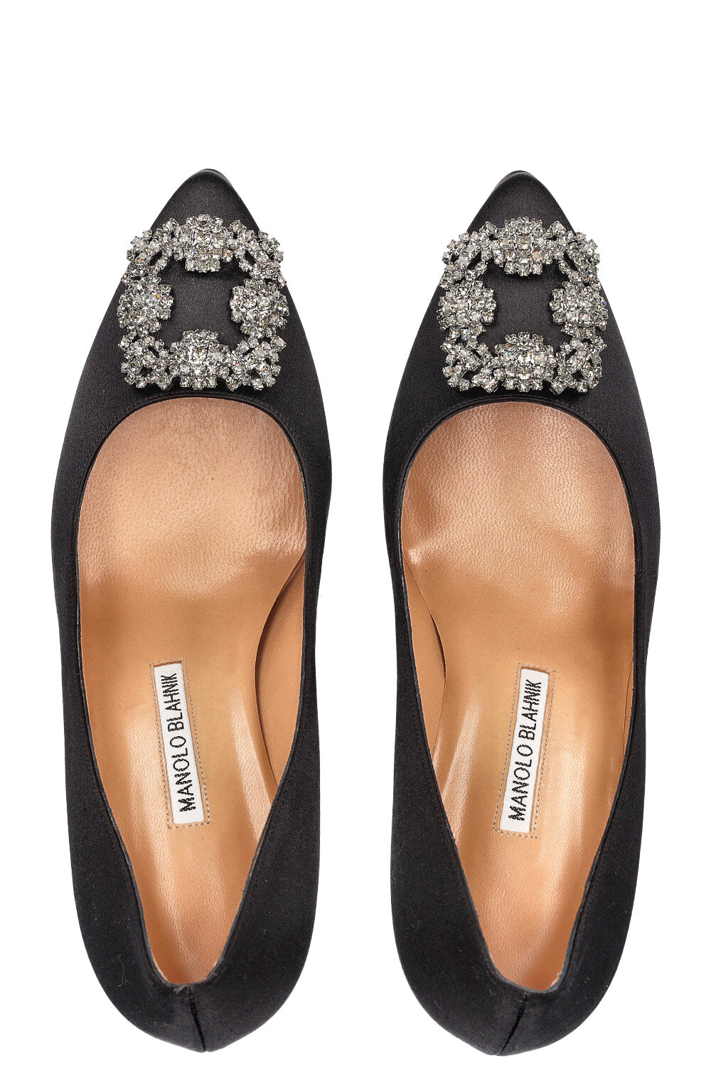 MANOLO BLAHNIK Hangisi Heels Black