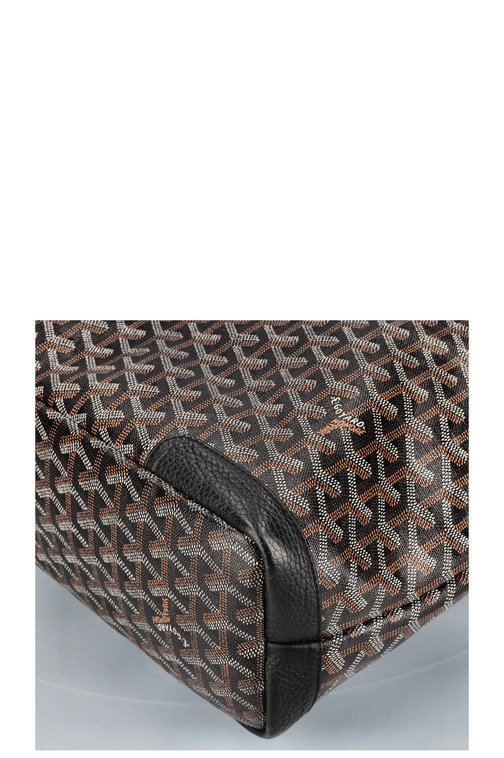 GOYARD Grenadine Hobo Bag Black REAWAKE