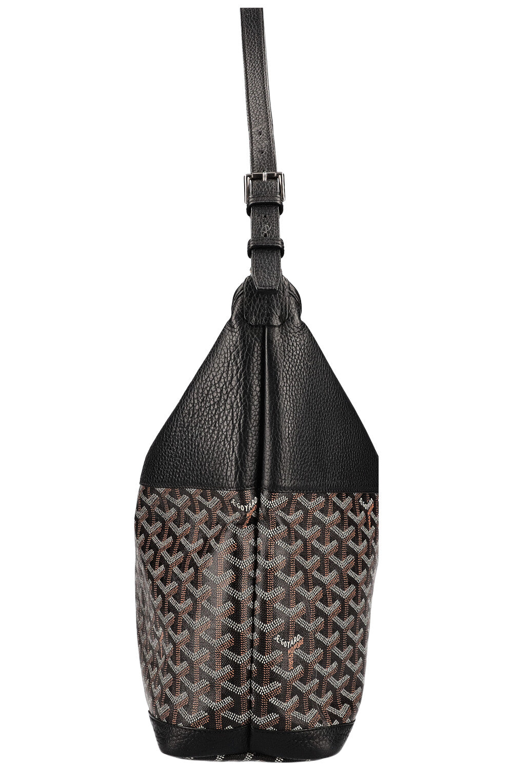 GOYARD Grenadine Hobo Bag Black REAWAKE