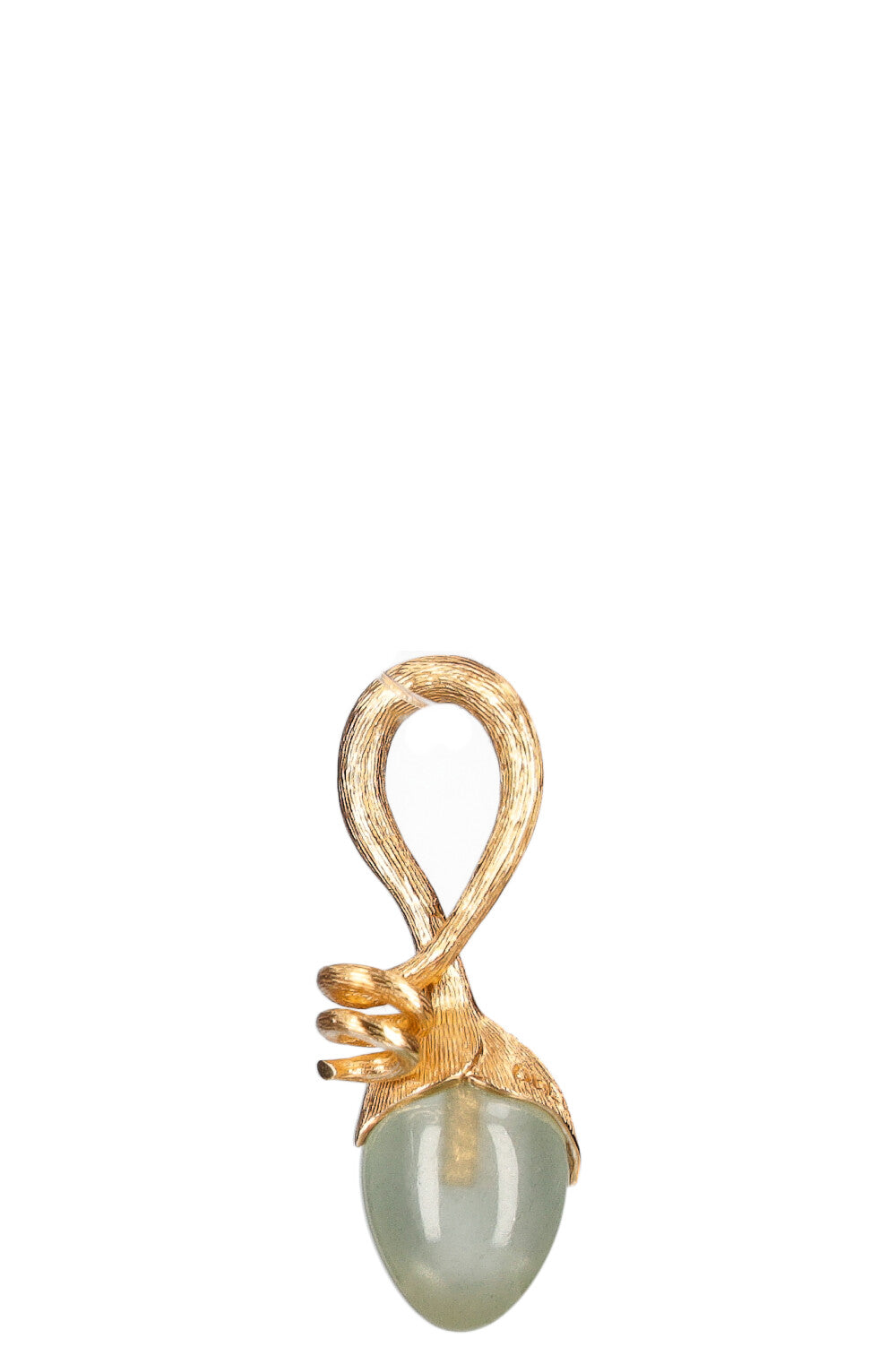 OLE LYNGGAARD Lotus Sprout Pendant Aquamarine REAWAKE
