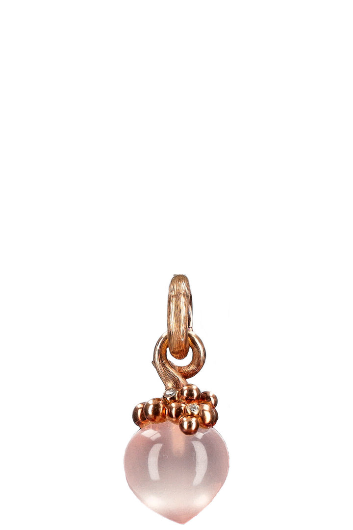 OLE LYNGGAARD Sweet Drop Charm Rose Quarz