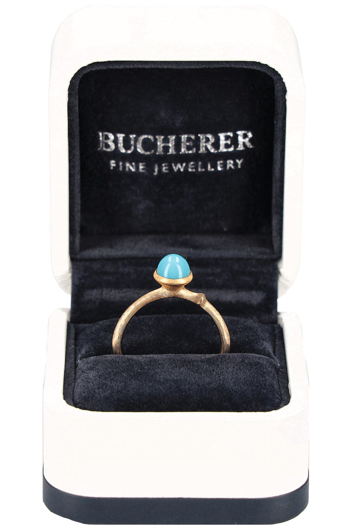 OLE LYNGGAARD Lotus Ring 0 Turquoise