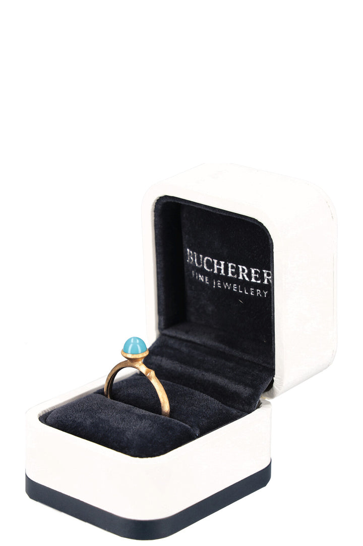 OLE LYNGGAARD Lotus Ring 0 Turquoise