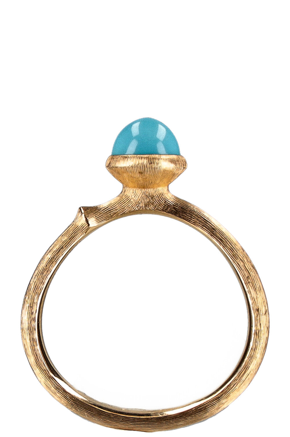 OLE LYNGGAARD Lotus Ring 0 Turquoise