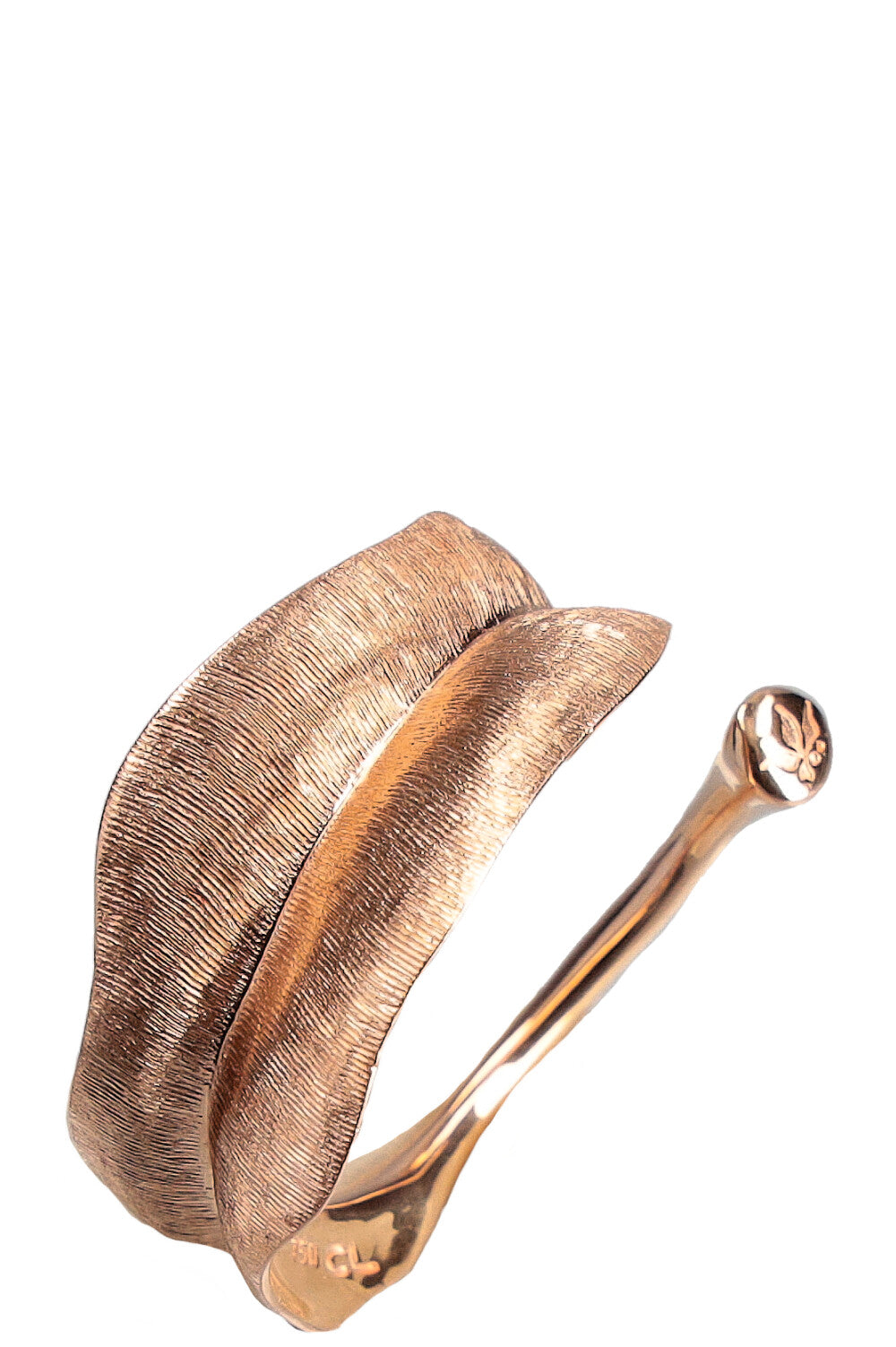 OLE LYNGGAARD Leaves Ring 18k Rose Gold