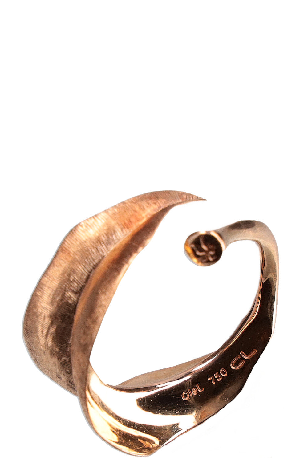 OLE LYNGGAARD ​​Leaves Ring 18k Rose Gold