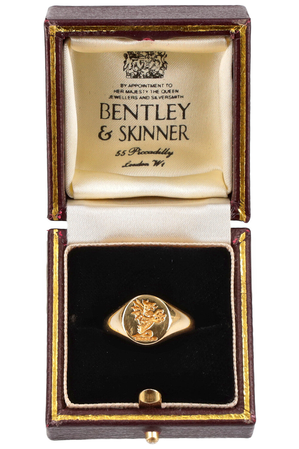 BENTLEY & SKINNER Ring Signet Gold