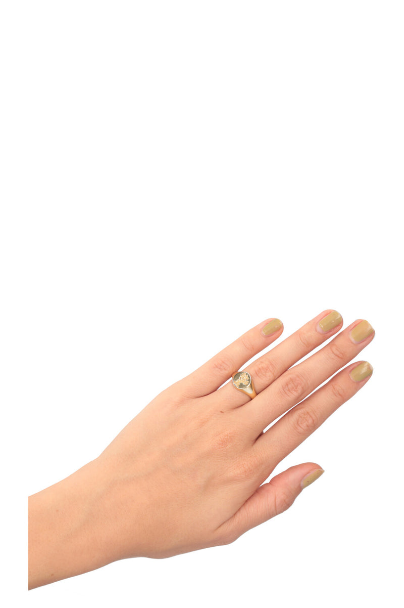 BENTLEY & SKINNER Ring Signet Gold