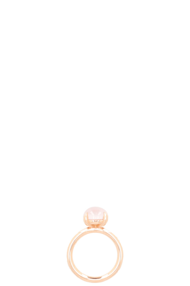 BRON Catch Ring Gold Rosenquarz