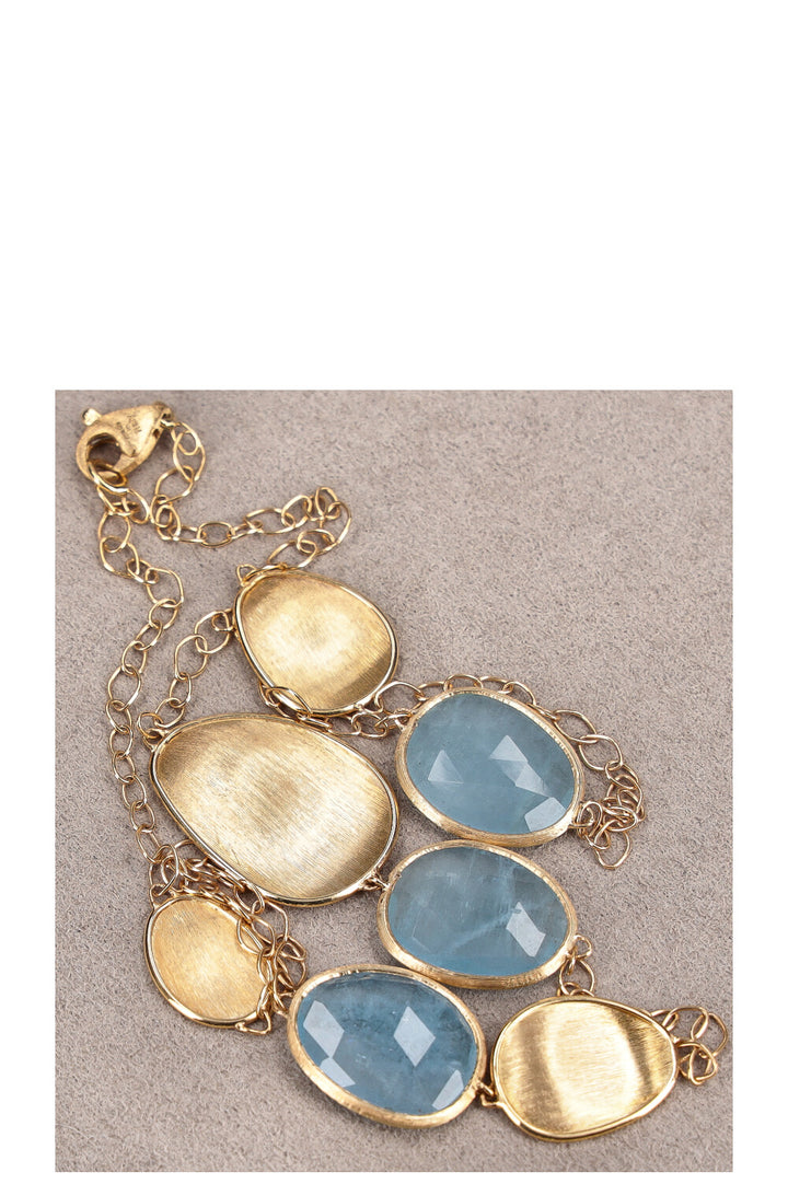 MARCO BICEGO Lunaria Acqua Necklace
