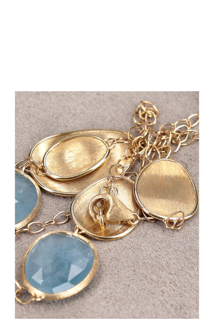MARCO BICEGO Lunaria Acqua Necklace