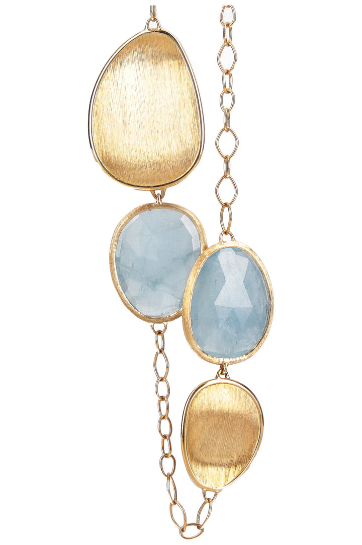 MARCO BICEGO Lunaria Acqua Necklace